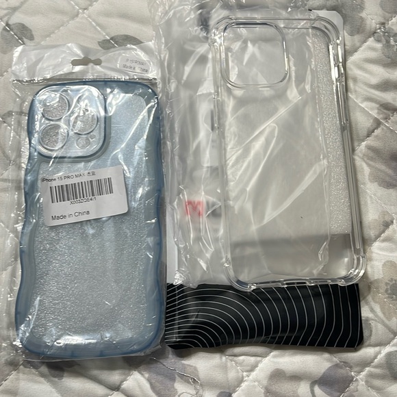 New set/2 phone cases for iPhone 15 pro max - Picture 1 of 7